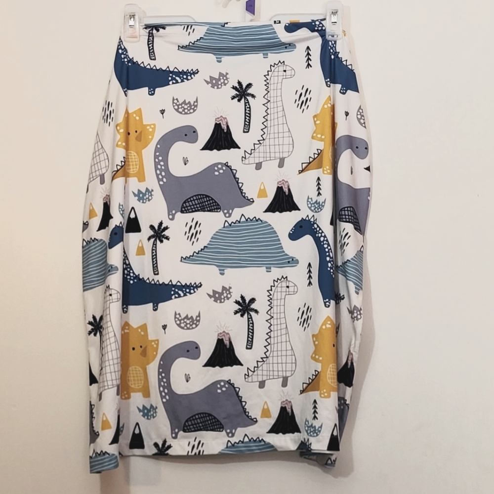 HOMEMADE DINOSAUR 🦕 SKIRT 1XL/2XL